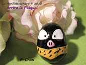 P-Chan, uovo decorato da appendere