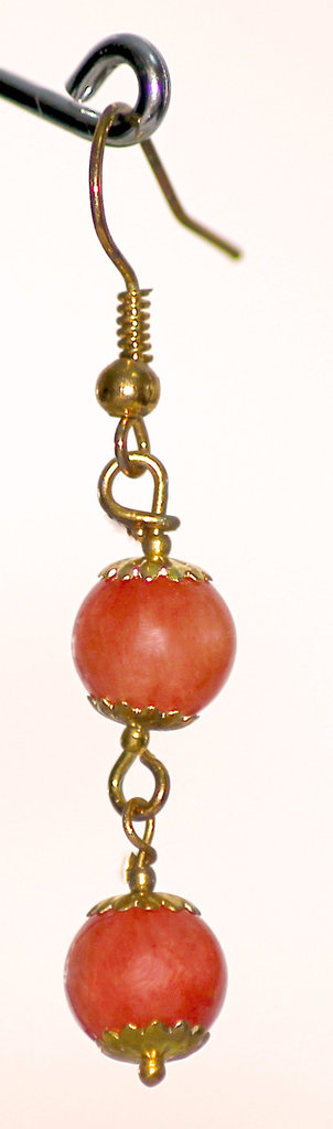 Orecchini Con Perline Di Giada Giadee Naturale Da 10 Mm Gancio Da 18 - Foto 13