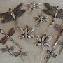 12 libellule argento tibetano 6 modelli