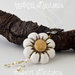 Collana/Necklace Flower Bianco- T02