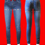 JEANS DONNA SEXY AND REBEL by PELITTA-GARTER