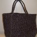 Shopping bag in lana