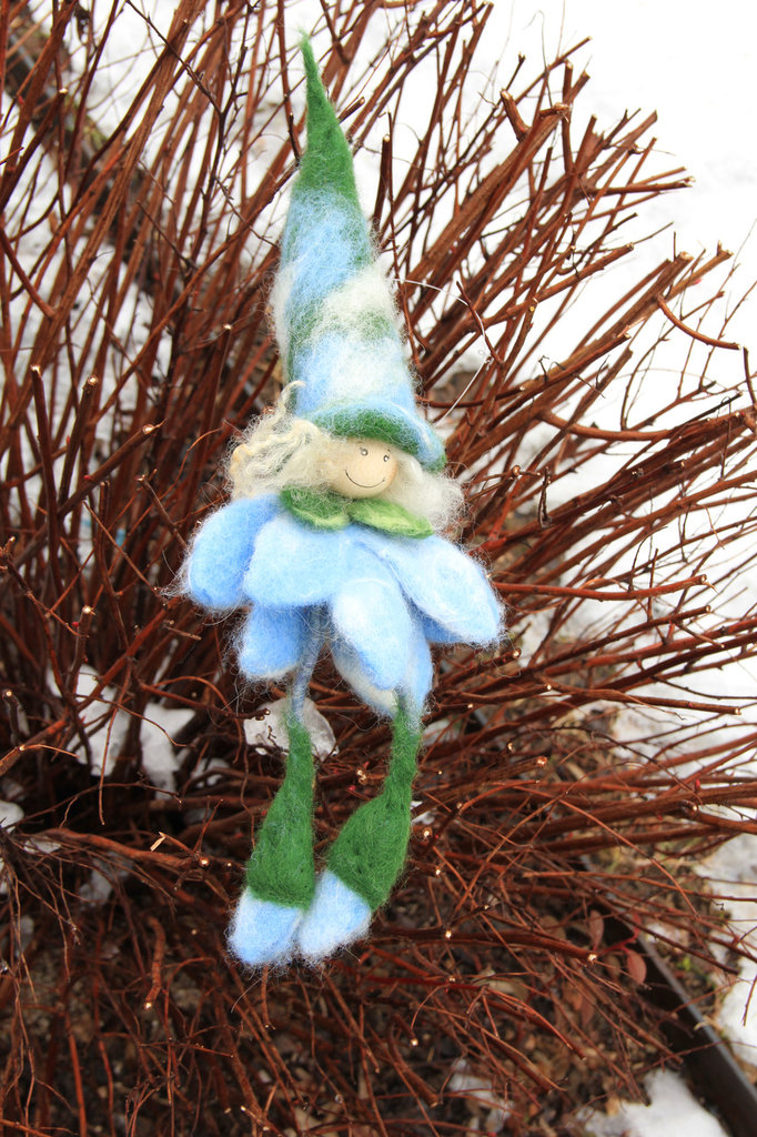 10 Gomitoli Di Lana Cardata - Rosso/Bianco Per Fai Da Te E Feltro - Foto 6