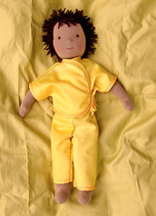 offerta! bambola Waldorf maschio, 50 cm