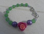 Bracciale fiorito