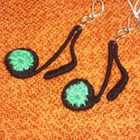 Orecchini Simbolo Amore E Musica Delicati Orecchini A Gancio Asimmetrici A Forma Di Nota Musicale, Per Donne E Ragazze, Con Zirconia Cubica E Chiave Di Sol, Orecchini A Cerchio Finti Alla Moda