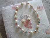Parure con grosse perle Parure con grosse perle