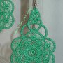 ORECCHINI IN PIZZO MACRAME' O LAVORAZIONE CROCHET