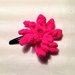 Mollette mollettine forcine per capelli bambina con decorazioni fatte a mano all'uncinetto in cotone (fiore mod. 4)
