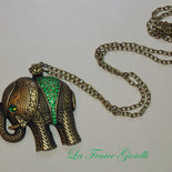 CPSLOVE Set Gioielli Elefante – Collana E Orecchini In Argento 925 Con Zirconi
