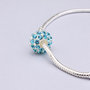 charm strass azzurri foro largo