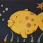 Il Pesce Bacione (quadro per bambini)