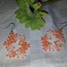 Orecchini a Chiacchierino, con piccole perline, realizzati a mano in cotone di ottima qualità