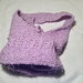 Borsa borsetta bag sacca accessorio moda fatta a mano all'uncinetto in cotone