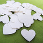 200 Coriandoli Cuore Avorio Perlato, Matrimonio, Decorazioni, Scrapbooking