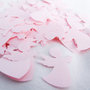 200 Coriandoli Angioletto Rosa, battesimo, decorazioni, scrapbooking