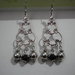 Orecchini chandelier perle