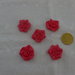 ciondoli rose rosse e rosa fucsia 