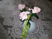  vaso con rose