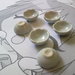 Ciotola in ceramica bianca