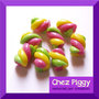 8 x perle di fimo - Marshmallow