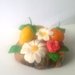 Centrotavola tronchetti fiori&frutta