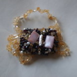 Braccialetto ANGELITE CITRINO Elastico Fatto A Mano Con Sacchetto - Foto 8