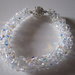 21 Bracciale Torchon swarovski crystal ab