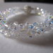 21 Bracciale Torchon swarovski crystal ab