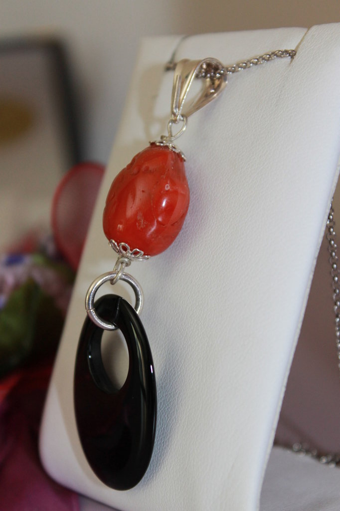 Collana Per Partner Con Ciondolo Di Fidanzamento E Incisione A Cuore CORAZON PERLA, Catena In Argento 925 Con Incisione, Gioielli Per Partner, San Valentino, Personalizzati - Italia - Foto 6