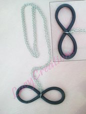 Collana Infinity in fimo