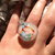 Anello "GUMMY GUMMY" con effetto "immersione in acqua" - CELESTE