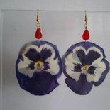 Orecchini a Bottone con Fiori, Orecchini con Fiori di Ciliegio Senza Piercing Orecchini con Clip a Forma di Fiore Rosa Orecchini con Perle con Fiori Orecchini con Fiori di Ciliegio per Donna