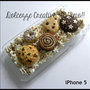 Cover Iphone 5 panna, nutella, biscotti, donut, pan di stelle, cookie, cioccolato, girella, biscotto