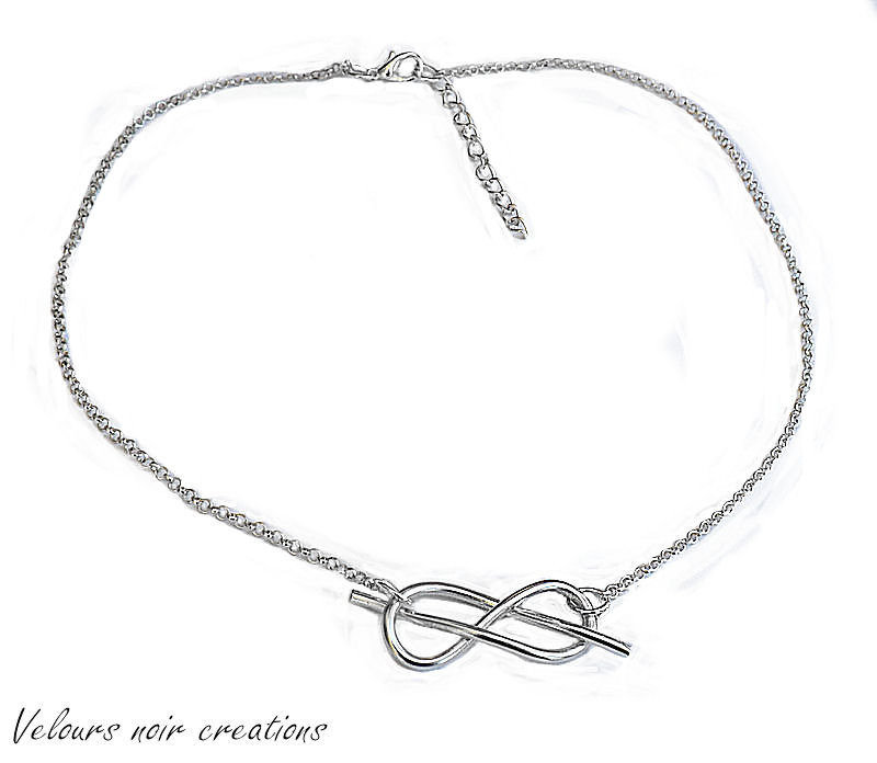 Collana Nodo Savoia Nodo D amore Infinito Wire Gioielli Collan Collana Nodo Savoia Nodo D amore Infinito Wire Gioielli Collan