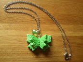 COLLANA IN FIMO FARFALLA