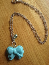 COLLANA IN FIMO FIOCCO