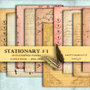 STatiONaRy #1 - Digital sheets with backgrounds 7,5"x5,5" - Download e stampa i tuoi fogli digitali - Puoi stamparli tutte le volte che vuoi!