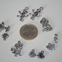 LOTTO UNICO 10 CHARMS ANIMALI  1 euro 