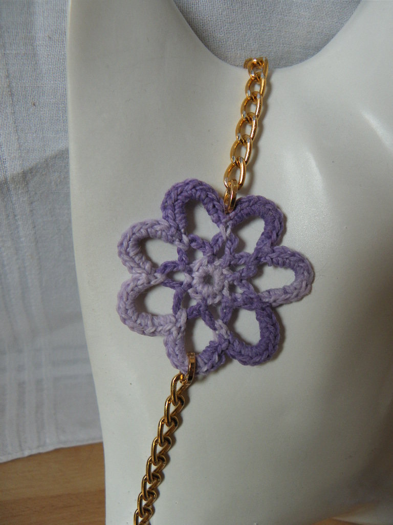 Collana Girocollo Donna Oro Con Fiori Rosa E Velluto – Bigiotteria Elegante – Regolabile – Unbranded