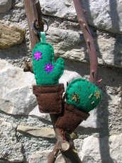 Portachiavi cactus