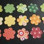 Lotto Crazy Flowers^^ - fiorellini fustellati per scrapbooking e cardmaking