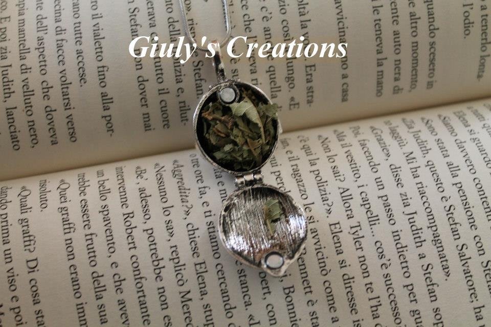 Nuova Collana The Vampire Diaries Elena Gilbert Vintage Verbena Ciondolo Medaglione Portafoto Gioielli per Uomini e Donne 3 Colori YLL1149/s1 Nuova Collana The Vampire Diaries Elena Gilbert Vintage Verbena Ciondolo Medaglione Portafoto Gioielli per Uomini e Donne 3 Colori YLL1149/s1