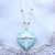 collana a pallini cuore impacchettato di tiffany handmade