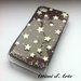 cover iphone 4/4s fantasia pan di stelle (brillano al buio) total handmade