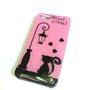 cover iphone 5 fantasia "gatto nero" total handmade