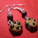 Choco chip cookies Earrings
