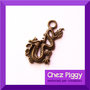 1 x charm a forma di drago - bronzo