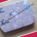 Targa Numero Porta Nome Casa Ardesia Naturale 30 Cm X 20 Cm - Foto 8