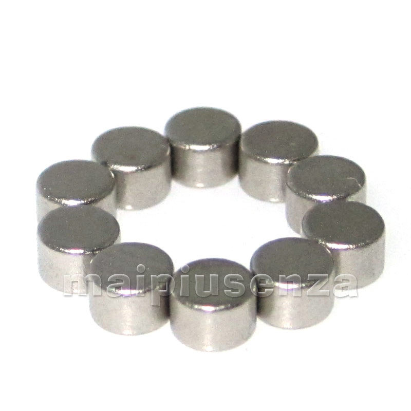 Brudazon | 100 Mini Magneti Dischi Da 3x1mm | Grado Magnetico N52